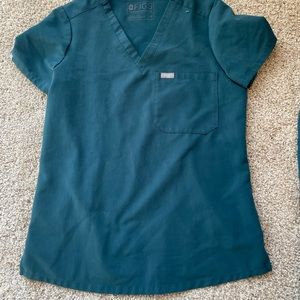 Figs-Caribbean Blue scrub set